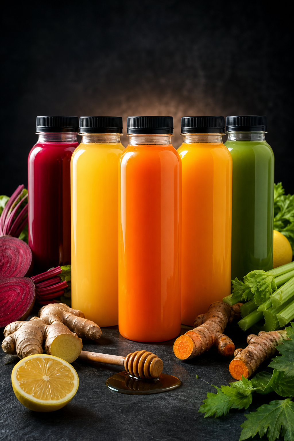 Glengala Fresh cold-pressed juice lineup