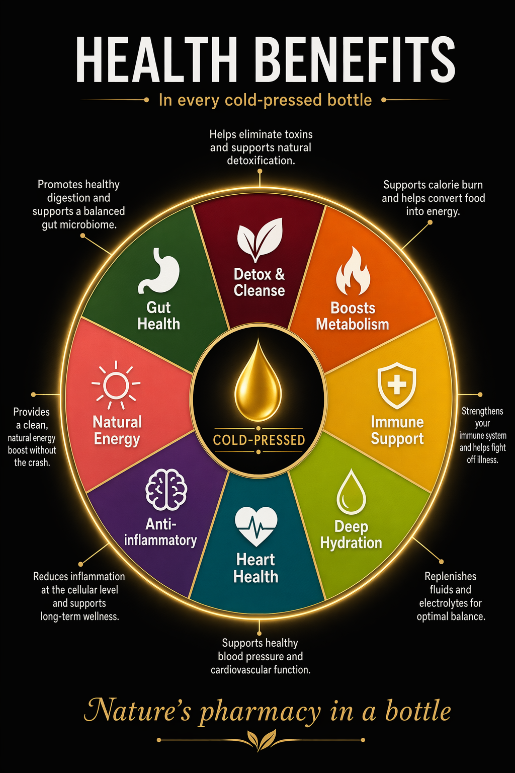 Health benefits wheel